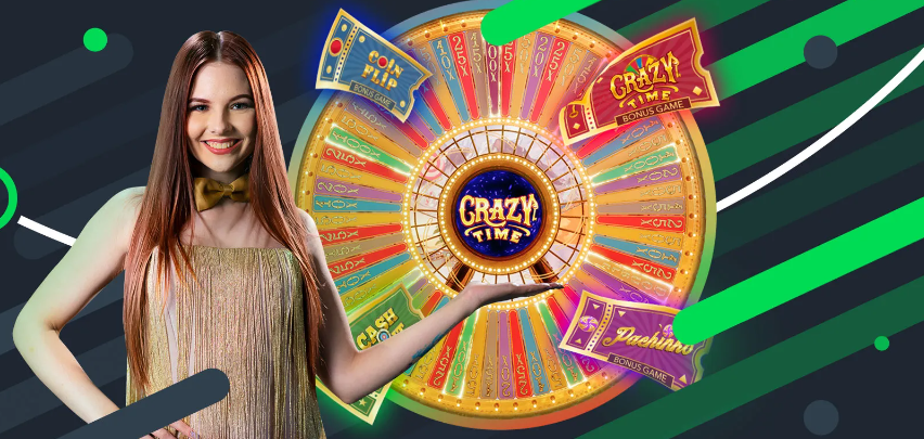 Jogo Crazy Time ao Vivo, Jogue com Dinheiro