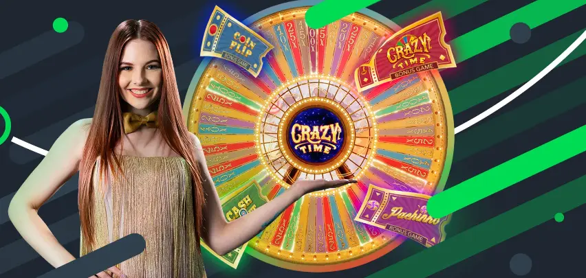 Blaze cassino Crazy time jogo