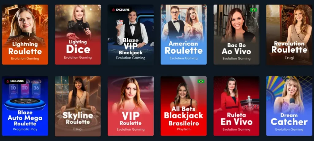 Blaze cassino Roleta